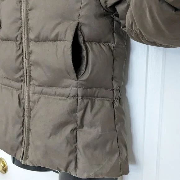 Polo Ralph Lauren Brown Puffer Quilted Coat Jacket, Kids Youth XL Size 16